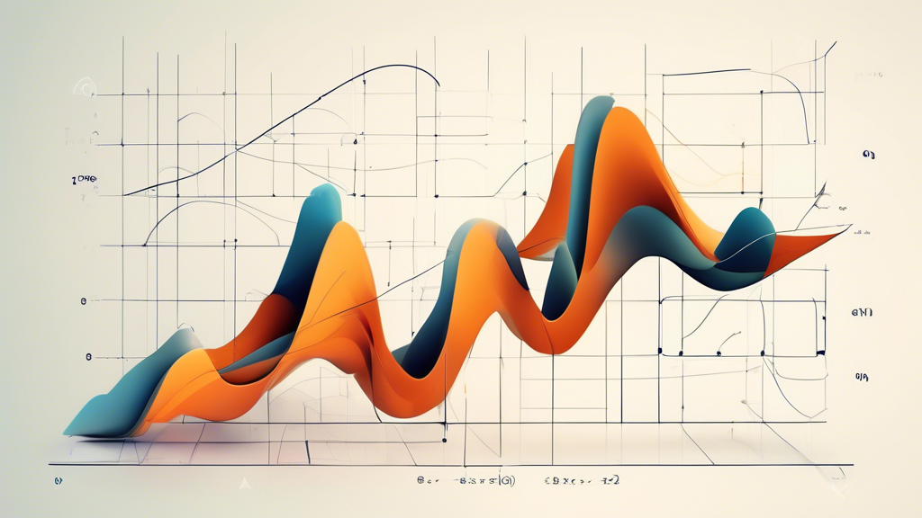 A visually appealing illustration of a mathematical function graph, showcasing its shape and characteristics.